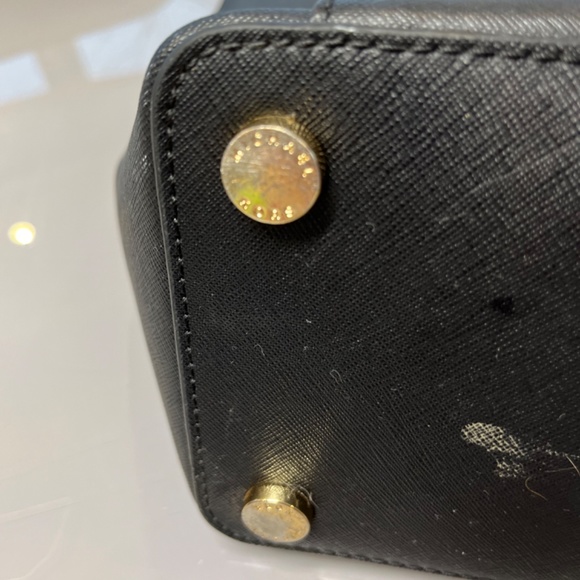 Michael Kors Ciara Black with gold zip look New - Picture 7 of 8